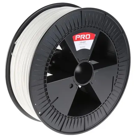 Produktfoto 1 von RS PRO PLA 3D-Drucker Filament zur Verwendung mit Gängige Desktop-3D-Drucker, Weiß, 1.75 mm, Fused Deposition Modelling