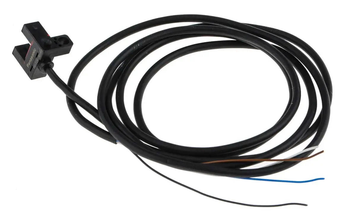 Produktfoto 1 von Panasonic PM-25 Optischer Sensor, Durchgangsstrahl, Bereich 6 mm, NPN Ausgang, Anschlusskabel