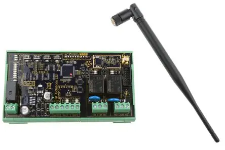 Produktfoto 1 von RF Solutions Fernsteuerung Basisstationen Transceiver 868 MHz FSK, LoRa 2-Kanäle 12/32 V