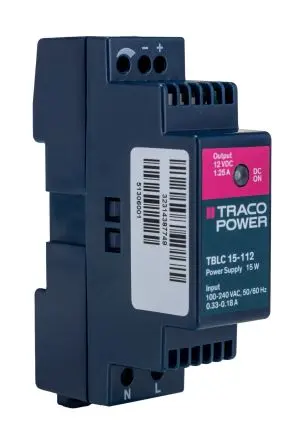 Produktfoto 1 von TRACOPOWER TBLC DIN-Schienen Netzteil Geschalteter Modus 264V ac AC / 1.25 A 16V dc DC 15 W