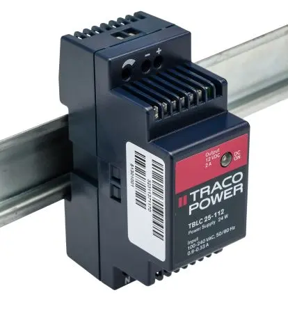 Produktfoto 1 von TRACOPOWER TBLC 25 DIN-Schienen Netzteil Geschalteter Modus 264V ac AC / 2 A 16V dc DC 24 W