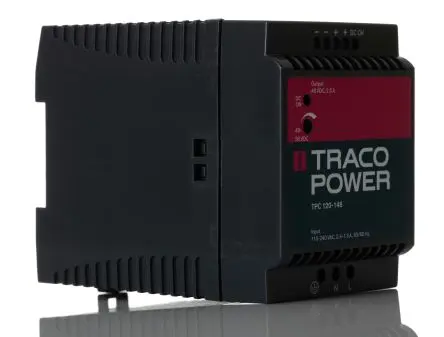 Produktfoto 1 von TRACOPOWER TPC DIN-Schienen Netzteil Geschalteter Modus 375 V dc, 264V ac Wechselstrom/Gleichstrom / 2.5 A 48V dc DC 120