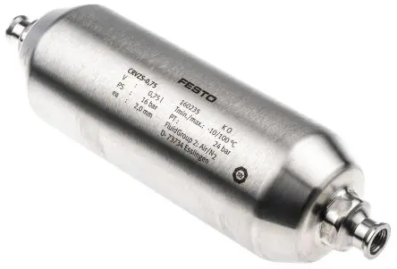 Produktfoto 1 von Festo CRVZS, 0.75L Luftbehälter bis 16 bar, mit G 1/4 Anschluss