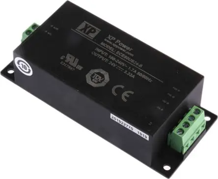 Produktfoto 1 von XP Power ECE Schaltnetzteil 1 24V dc 80 W, Fahrgestell 264V ac