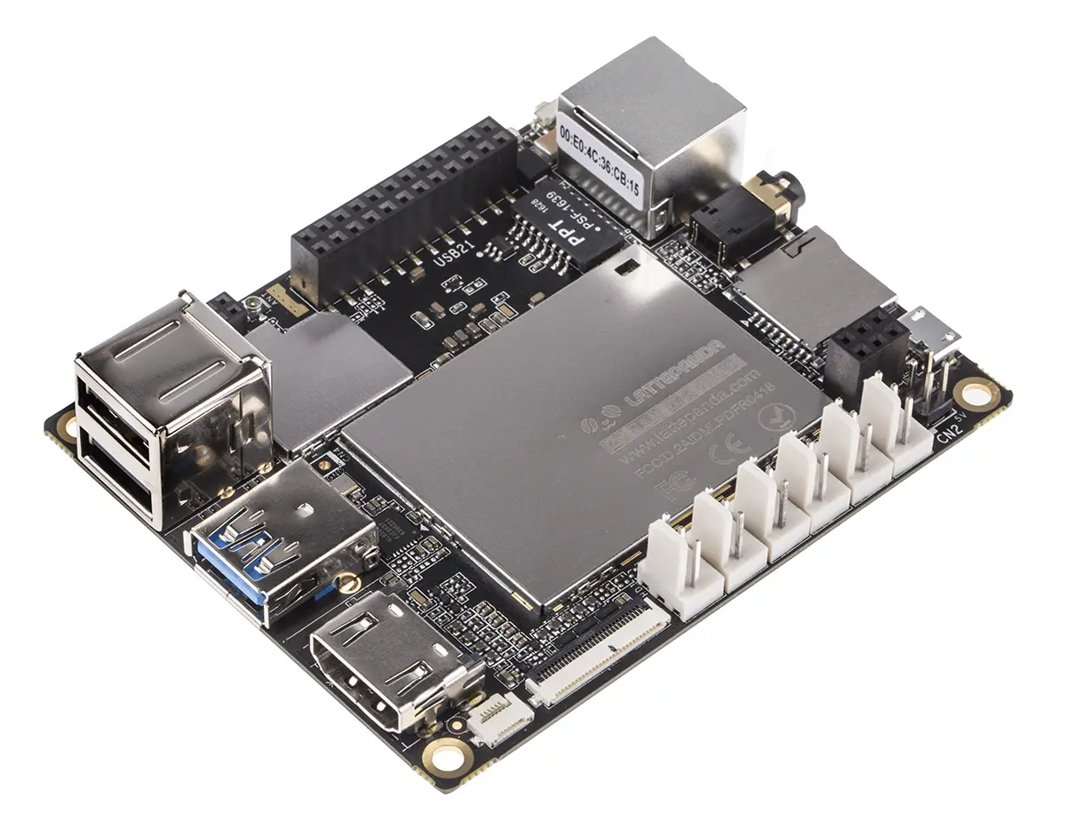 DFRobot Einplatinencomputer, Intel Cherry Trail Z8350, 1