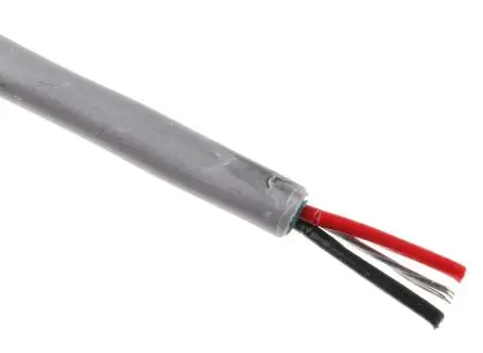 Produktfoto 1 von Alpha Wire Alpha Essentials Communication & Control Datenkabel, 1-paarig 304 m Ø 3.96 mm Polyvinylchlorid isoliert Grau