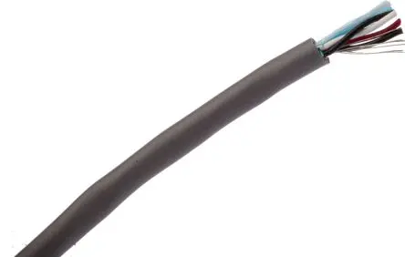 Produktfoto 1 von Alpha Wire Alpha Essentials Communication & Control Datenkabel, 2-paarig 304 m Ø 5.38 mm Polyvinylchlorid isoliert Grau