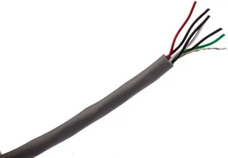 Produktfoto 1 von Alpha Wire Alpha Essentials Communication & Control Datenkabel, 3-paarig 304 m Ø 5.69 mm Polyvinylchlorid isoliert Grau
