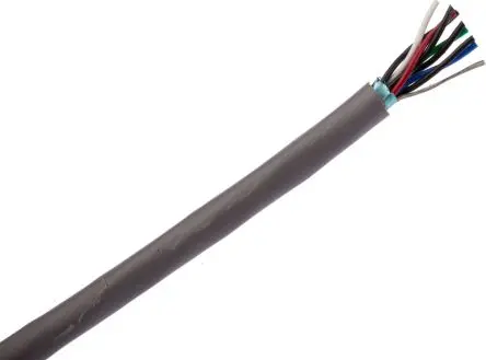 Produktfoto 1 von Alpha Wire Alpha Essentials Communication & Control Datenkabel, 4-paarig 304 m Ø 6.17 mm Polyvinylchlorid isoliert Grau