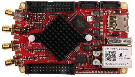 Produktfoto 1 von Red Pitaya STEMlab PC basiert Oszilloskop 40 MHz 2-Kanal