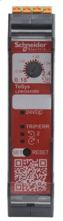 Produktfoto 1 von Schneider Electric TeSys H System-Motorstarter 500V ac 3-phasig 1.1 kW, IP20 / 2.4A