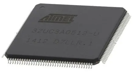 Produktfoto 1 von Microchip Mikrocontroller AEC-Q100 AT32UC3A AVR32 32 bit Oberfläche 512kB Flash LQFP 144-Pin 66 MHz 64 kB RAM