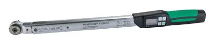 Produktfoto 1 von STAHLWILLE 730DR 1/2 in Digitaler Drehmomentschlüssel Vierkant 10 To 100 Nm, Länge 501mm, ±1 % (Angle), ±2 % (Torque)