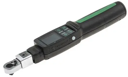 Produktfoto 1 von STAHLWILLE 1/4 Zoll Digitaler Drehmomentschlüssel 1 → 10Nm, Länge 269 mm, ±1 (Winkel) %, ±2 (Drehmoment) %