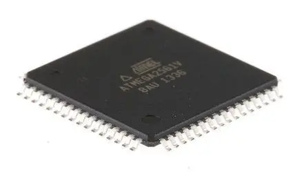 Produktfoto 1 von Microchip Mikrocontroller ATMEGA2561V AVR 8 bit Oberfläche 256kB Flash TQFP 64-Pin 8 MHz 8 kB RAM