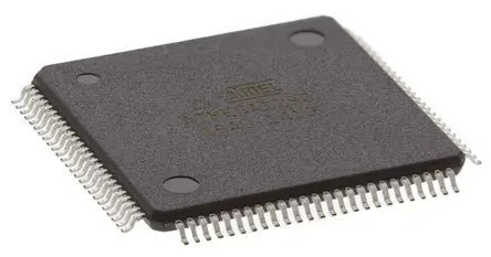 Produktfoto 1 von Microchip Mikrocontroller ATMEGA1280 AVR 8 bit Oberfläche 128kB Flash TQFP 100-Pin 16 MHz 8 kB RAM