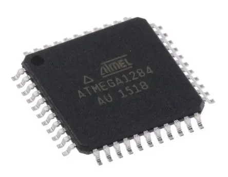 Produktfoto 1 von Microchip Mikrocontroller megaAVR AVR 8 bit Oberfläche 128kB Flash TQFP 44-Pin 20 MHz 16 kB RAM