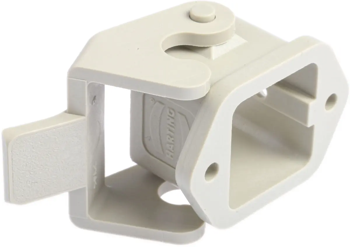Produktfoto 1 von HARTING Han A Gehäuse für robusten Stromversorgungsstecker 1 Hebel 1 3A Steckverbindergehäuse, IP44, IP40