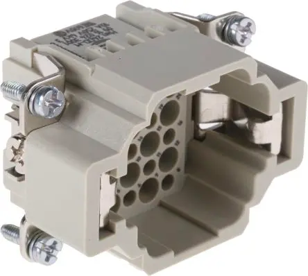 HARTING HAN DD Modul für robusten Stromversorgungsstecker Stecker, 24-polig 10A, Kabel, Steckverbindereinsatz
