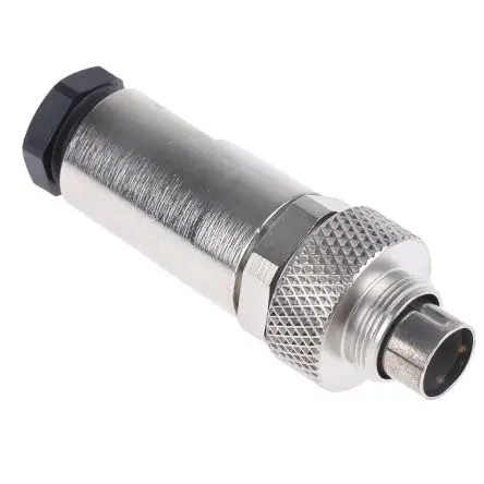 Produktfoto 1 von binder 712 14 mm M9 Rundsteckverbinder Stecker 3-polig Stecker 4A Kabel IP67
