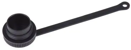 Produktfoto 1 von binder 723 Stecker/Buchse Staubkappe aus Nylon 6.6, Kupfer, Zinn, Zinkdruckguss, Polybutylenterephthalat,