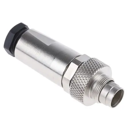Produktfoto 1 von binder 712 14 mm M9 Rundsteckverbinder Stecker 8-polig Stecker 1A Kabel IP67
