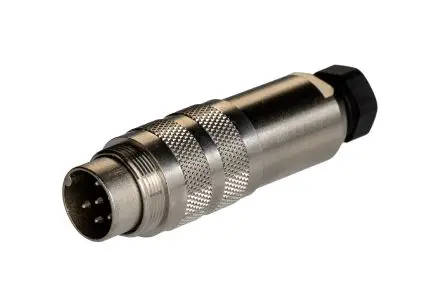 Produktfoto 1 von binder 423 18.5 mm Miniature Rundsteckverbinder Buchse 6-polig Stecker 5A Kabel IP67