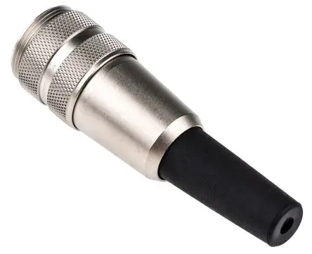 Produktfoto 1 von binder 680 18.5 mm M16 Rundsteckverbinder Stecker 5-polig Stecker 6A Kabel IP40