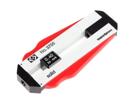 Produktfoto 1 von CK T3756 Abisolierer, Einzelader 0.4 mm, 98 mm