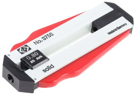 Produktfoto 1 von CK T3756 Abisolierer, Einzelader 0.8 mm, 98 mm