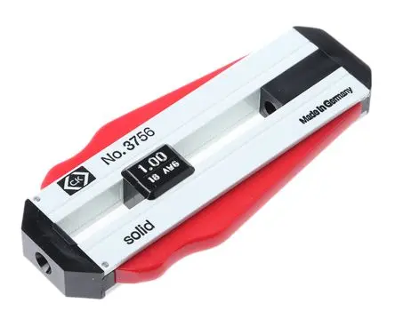 Produktfoto 1 von CK T3756 Abisolierer, Einzelader 1 mm, 98 mm