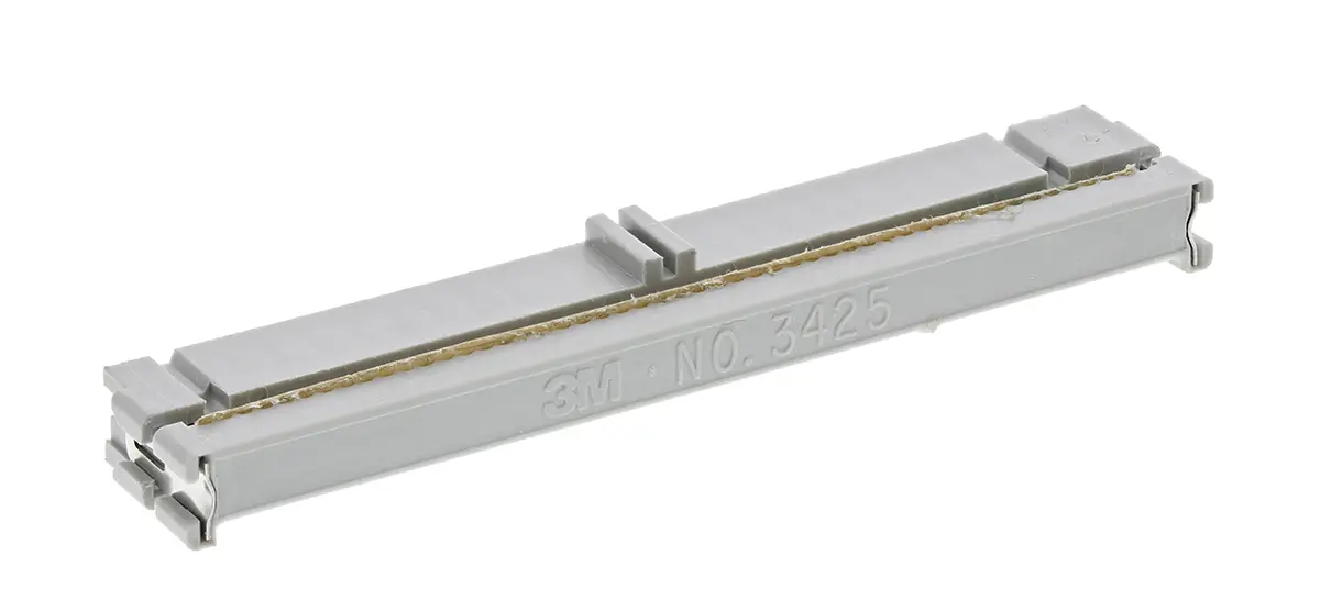 Produktfoto 1 von 3M 3000 IDC-Steckverbinder Buchse, gewinkelt, 50-polig Kabel / 2-reihig, Raster 12.7 mm