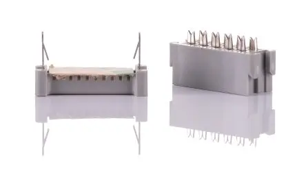 Produktfoto 1 von 3M 3000 IDC-Steckverbinder Buchse, gewinkelt, 10-polig Kabel / 2-reihig, Raster 2.54 mm