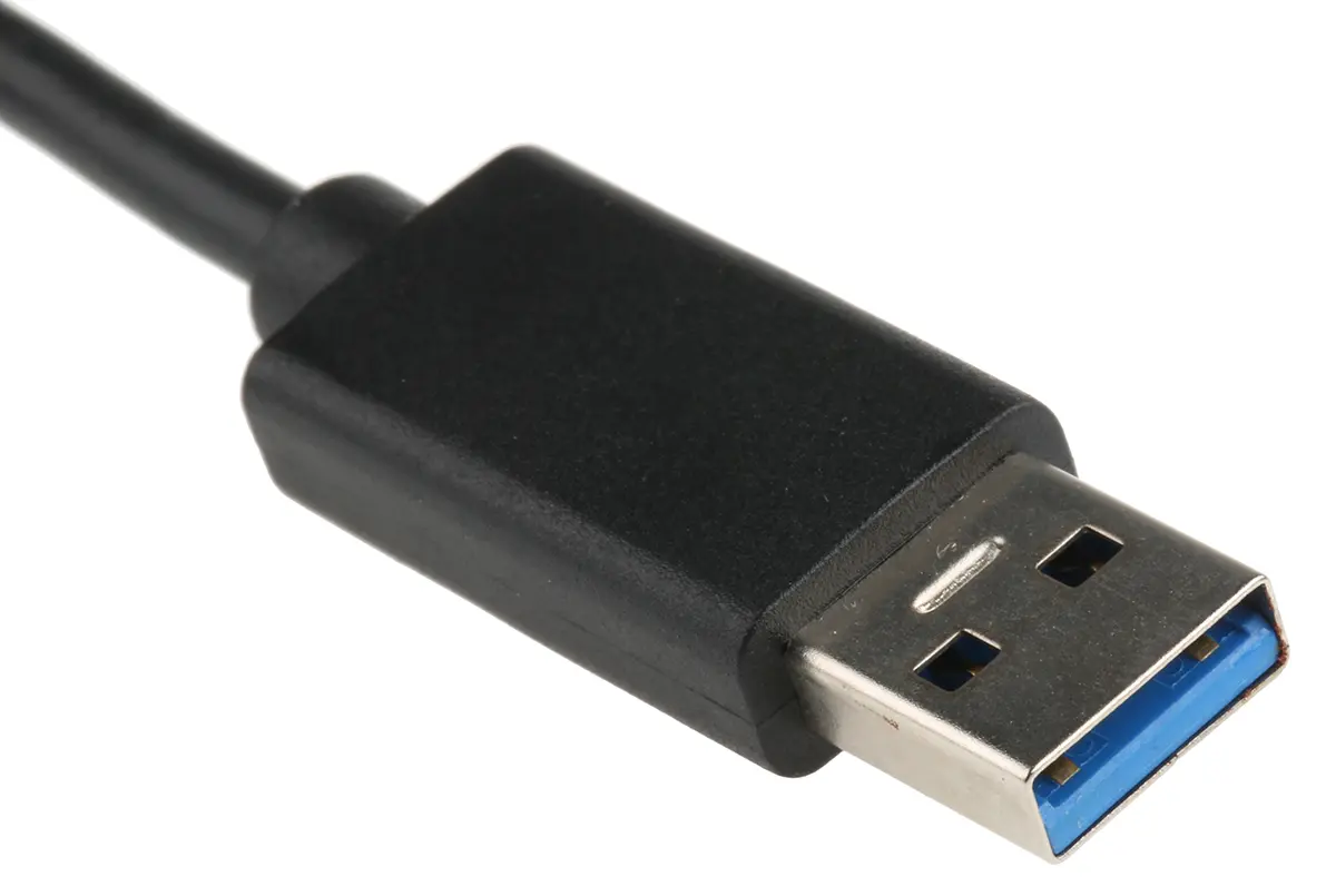 Produktfoto 1 von Roline USB-Kabel, USBA / USB C, 500mm USB 3.1 Schwarz