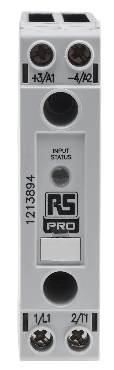 Produktfoto 1 von RS PRO DIN-Schienen Halbleiterrelais mit Nulldurchgang, 1-polig 530 Veff / 30 A