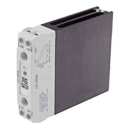 Produktfoto 1 von RS PRO DIN-Hutschiene Halbleiterausgang, 1-polig 530 V eff. 32V dc / 30 A