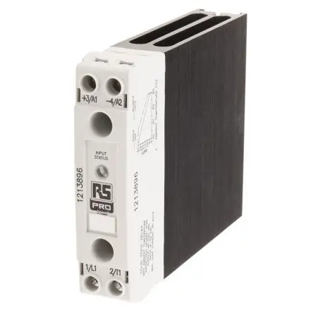 Produktfoto 1 von RS PRO DIN-Hutschiene Halbleiterausgang, 1-polig 530 V eff. 32V dc / 30 A