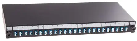 Produktfoto 1 von RS PRO LWL-Rangierfeld LC Duplex für 24 Port 24 44 mm Auflagefläche