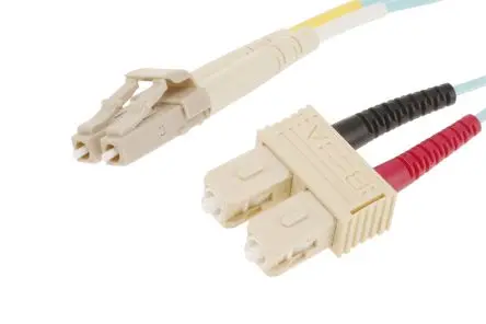 Produktfoto 1 von RS PRO LWL-Kabel 5 m, Raucharm halogenfrei Aqua, Violett 900 μm