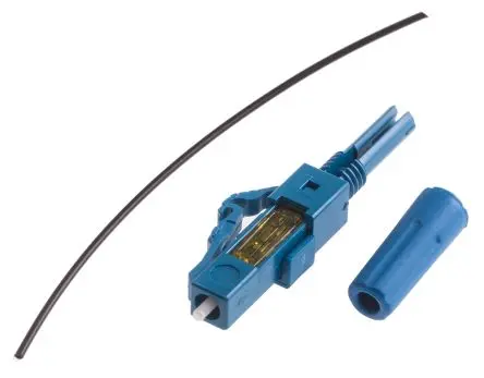 Produktfoto 1 von RS PRO LC LWL-Steckverbinder, LC, Singlemode, Simplex, 9/125 μm, PC 0.4dB, ø 900 μm, Blau