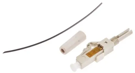 Produktfoto 1 von RS PRO LC LWL-Steckverbinder, LC, Multimodus, Simplex, OM2, 50 mm, PC 0.4dB, ø 900 μm, Beige
