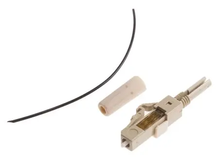 Produktfoto 1 von RS PRO LC LWL-Steckverbinder, LC, Multimodus, Simplex, OM3, 50/125 μm, PC 0.4dB, ø 900 μm, Beige