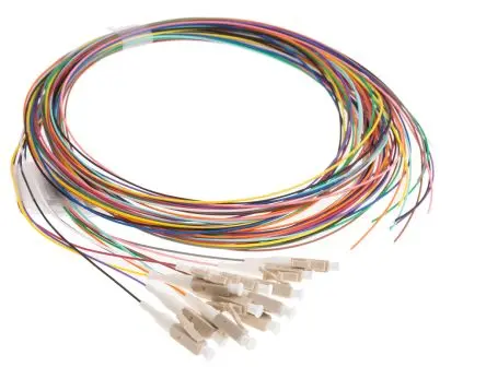 Produktfoto 1 von RS PRO LWL-Kabel 2 m 1-Fasern, Raucharm halogenfrei Aqua, Violett 900 μm