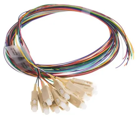 Produktfoto 1 von RS PRO LWL-Kabel 2 m, Raucharm halogenfrei Aqua, Violett 900 μm