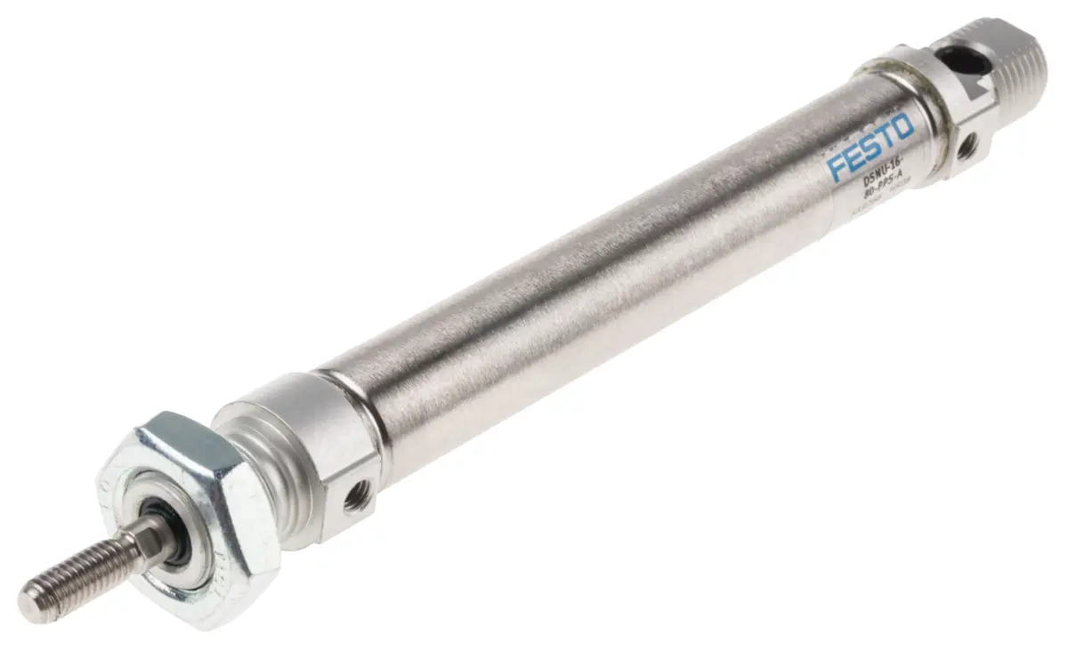 Produktfoto 1 von Festo 500 mm DSNU 559266 Pneumatikzylinder Doppeltwirkend