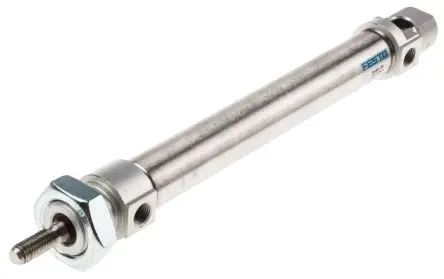Produktfoto 1 von Festo DSNU 559276, G 1/8 Pneumatikzylinder doppeltwirkend, Bohrung Ø 20mm / Hub 125mm, bis 10 bar