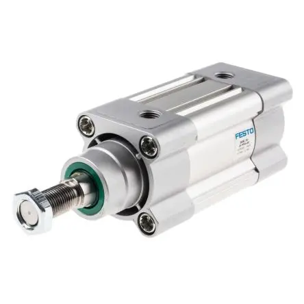 Produktfoto 1 von Festo DSBC 1376301, G 1/4 Pneumatikzylinder doppeltwirkend, Bohrung Ø 50mm / Hub 25mm, bis 12 bar