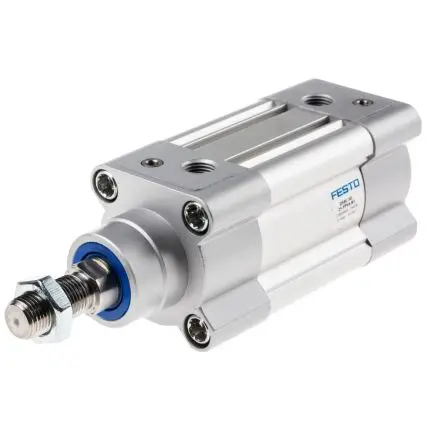 Produktfoto 1 von Festo DSBC 1366948, G 1/4 Pneumatikzylinder doppeltwirkend, Bohrung Ø 50mm / Hub 25mm, bis 12 bar