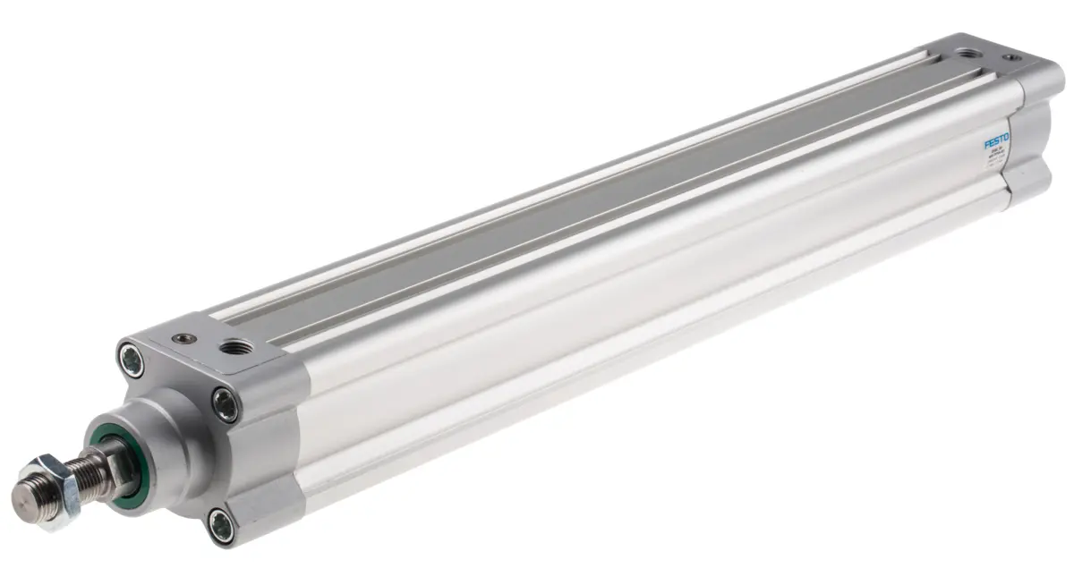 Produktfoto 1 von Festo DSBC 1366958 Pneumatikzylinder 400 mm Doppeltwirkend, Bohrung Ø 50 mm, bis 12 bar