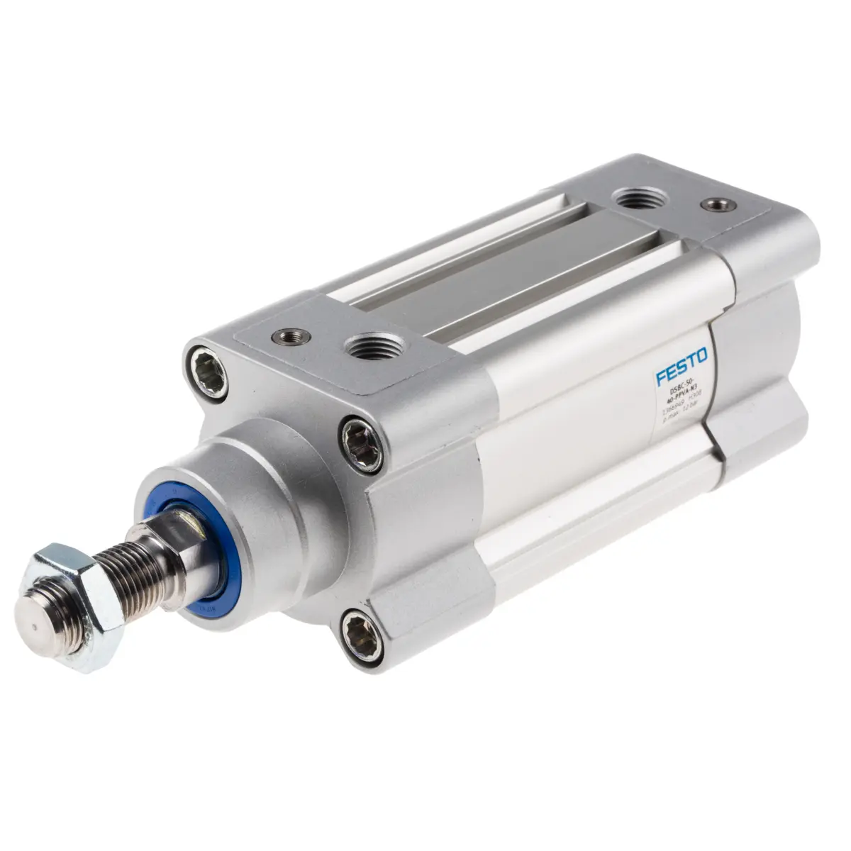 Produktfoto 1 von Festo DSBC 1366949 Pneumatikzylinder 40 mm Doppeltwirkend, Bohrung Ø 50 mm, bis 12 bar